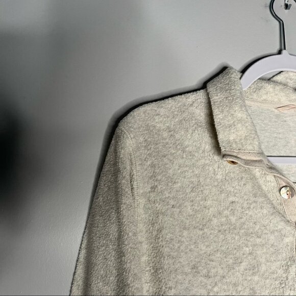 Soft Surroundings Cuddle Pullover Cream - Picture 2 of 7